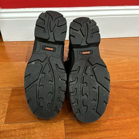 Red Wing Worx #5266 Black Leather Composite Safety Toe Men's Work Boot Size 6.5 - Picture 10 of 11